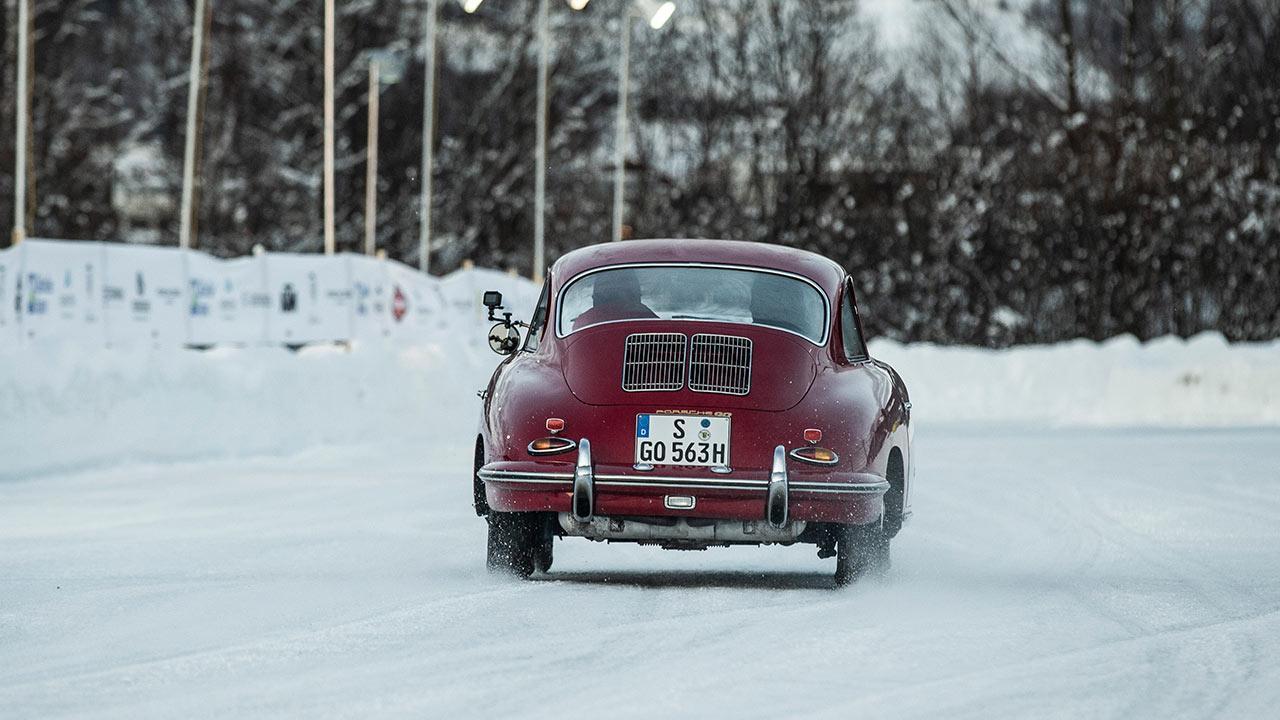 Porsche 356 B - Heckansicht - bei Automagazin Plus